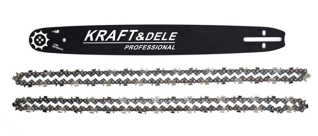 Juhtplaat 18"/45cm + 2 ketti KD10153 (D9)