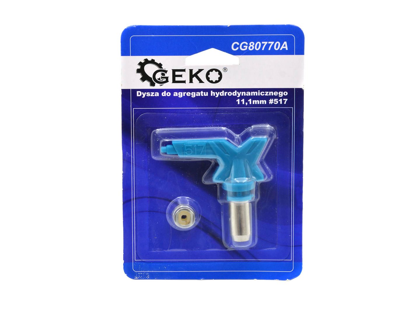 Airless spray tip, shank diameter 11.1 mm, #517