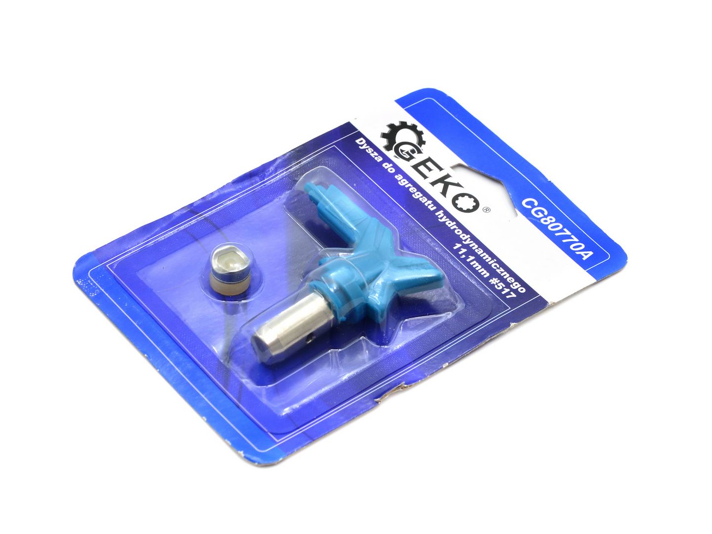 Airless spray tip, shank diameter 11.1 mm, #517