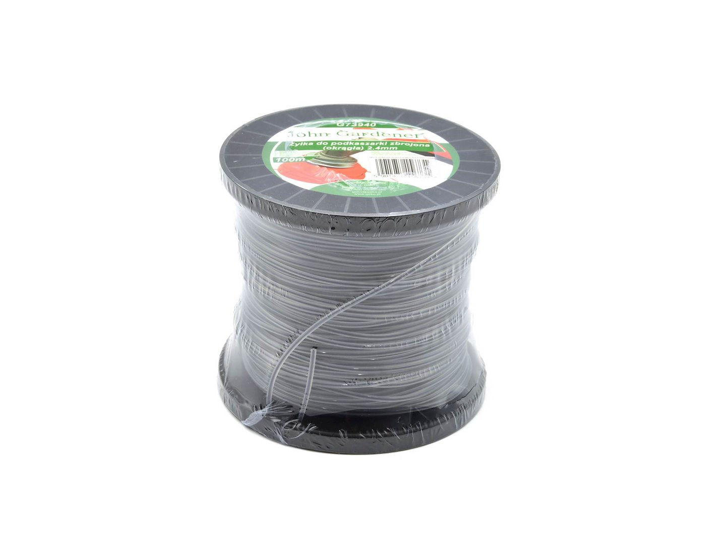 Cutting nylon reinforced line 2.4 mm x 100 m (round)