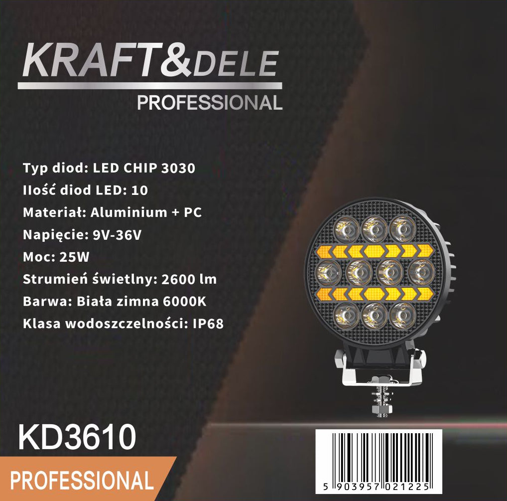Work lamp 25W KD3610