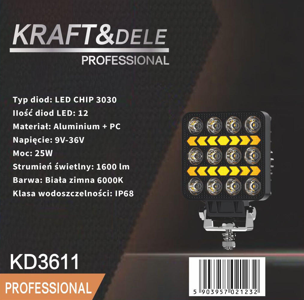 Work lamp 25W KD3611