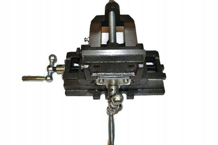 Cross Double-Axis Machine Vise 125mm for Lathe
