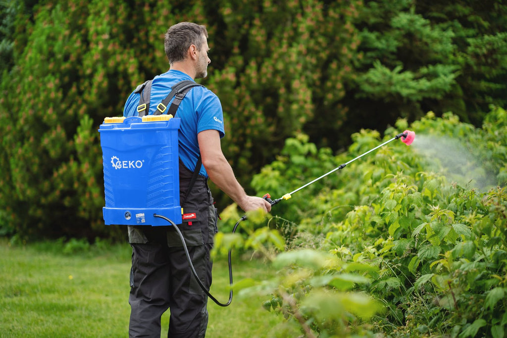 16L Battery Knapsack Sprayer, Blue