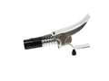 Self-locking grease gun coupler M10x1