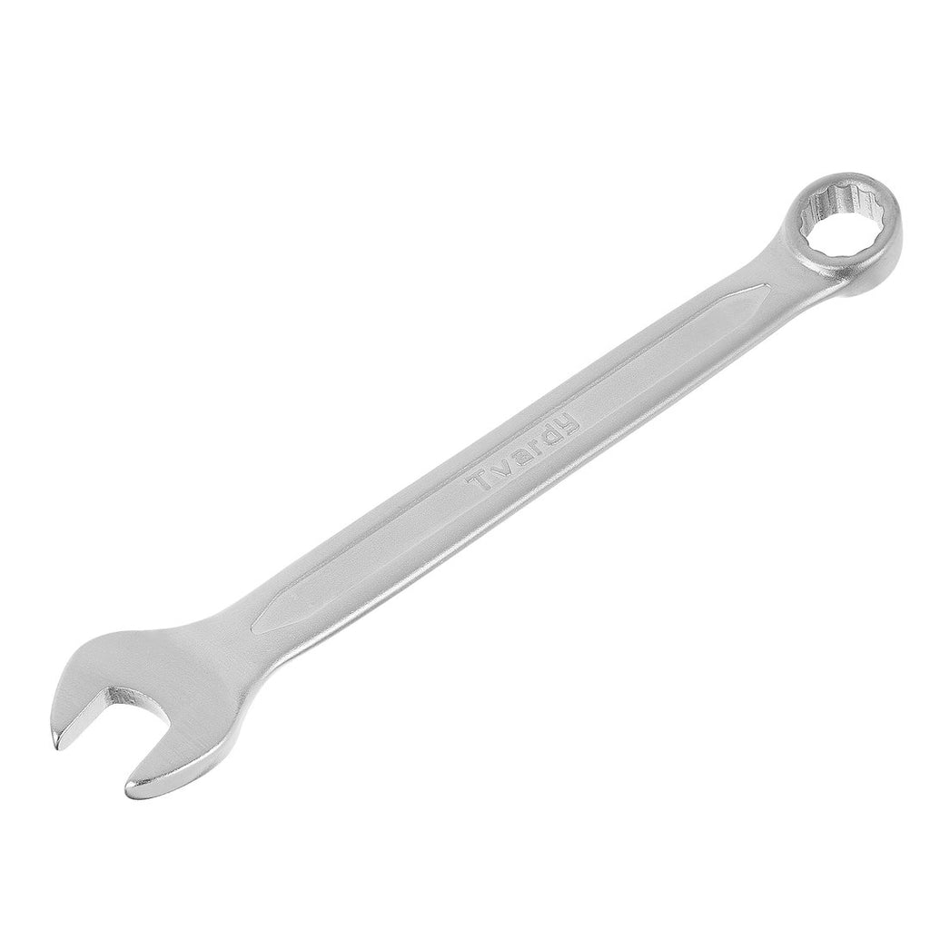 Combination spanner, satin, CRV, cold-stamped, 6 mm