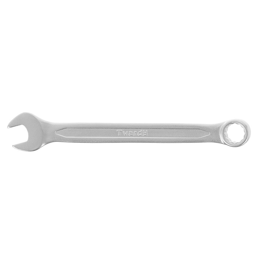 Combination spanner, satin, CRV, cold-stamped, 6 mm