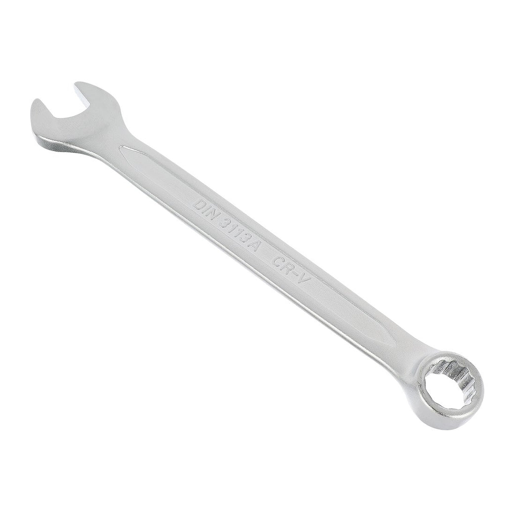 Combination spanner, satin, CRV, cold stamped 10mm