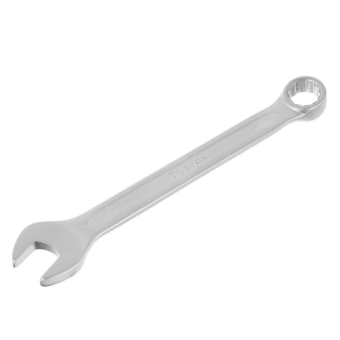 Combination spanner, satin, CRV, cold stamped 13mm