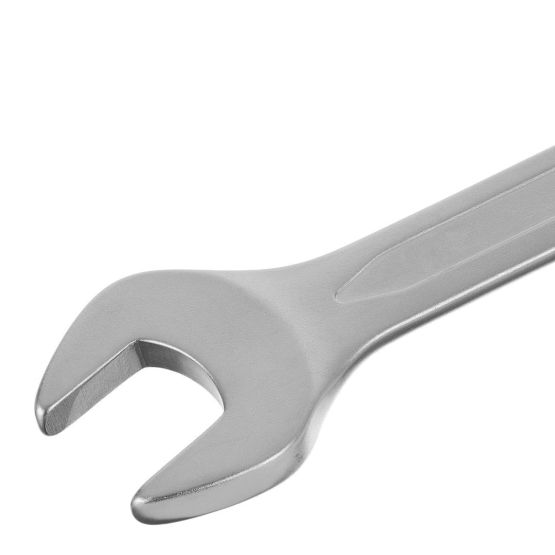 Combination spanner, satin, CRV, cold-stamped, 19 mm