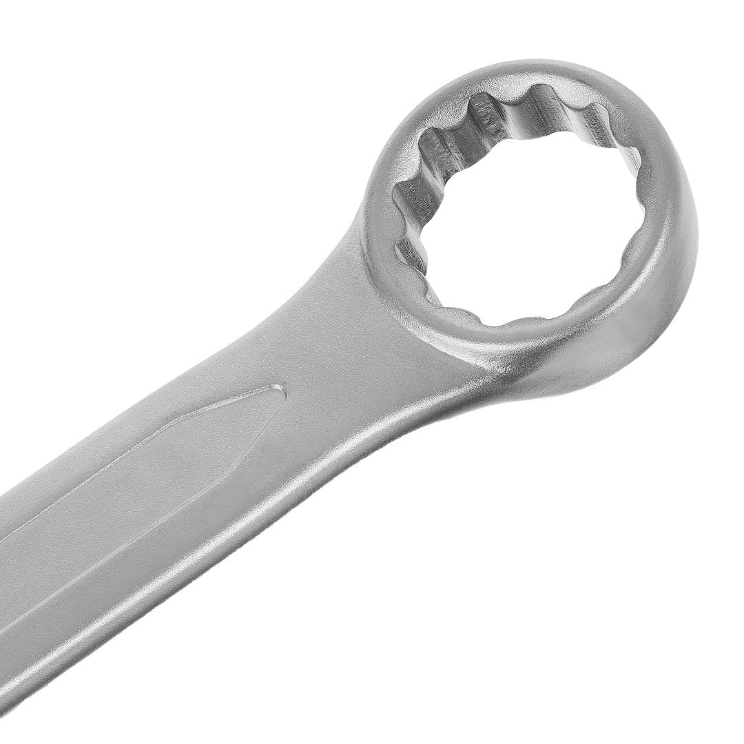 Combination spanner, satin, CRV, cold stamped, 24mm
