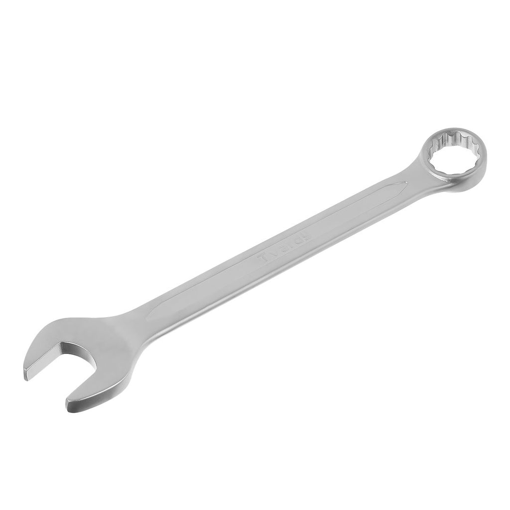 Combination spanner, satin finish, CRV, cold-stamped, 26 mm