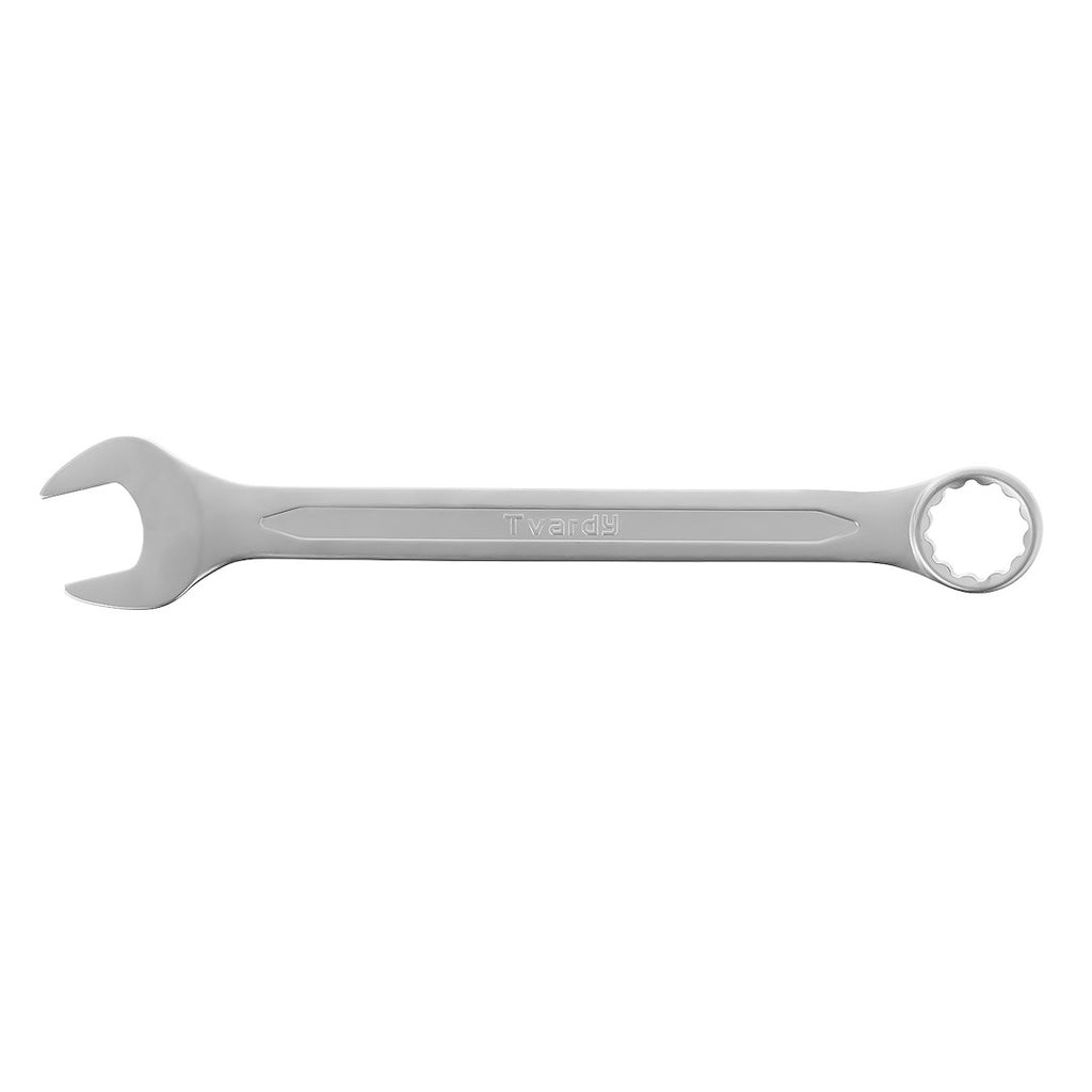 Combination spanner, satin finish, CRV, cold-stamped, 26 mm
