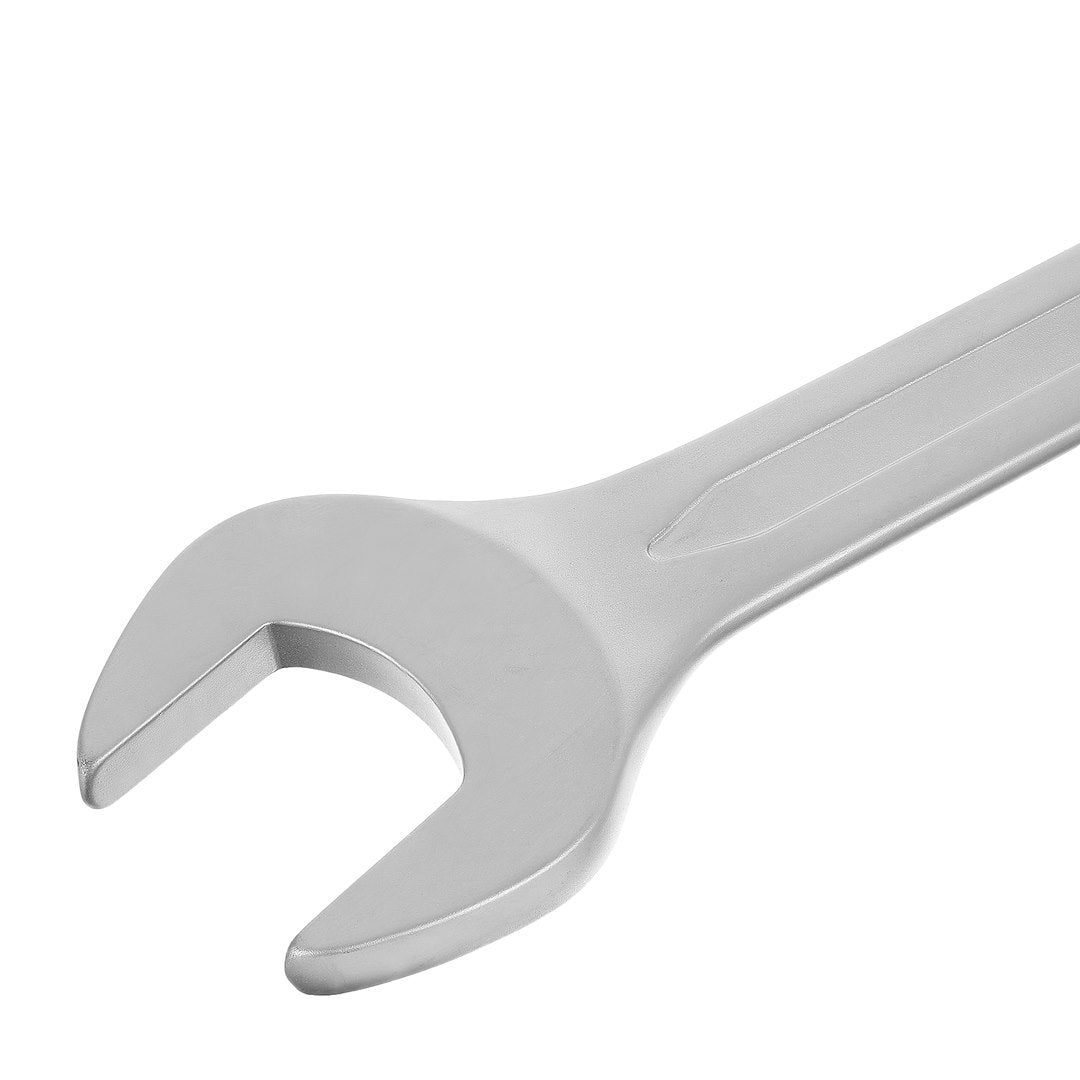 Combination spanner, satin, CRV, cold-stamped, 28 mm