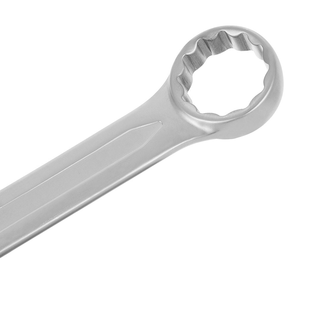 Combination spanner, satin, CRV, cold-stamped, 32 mm