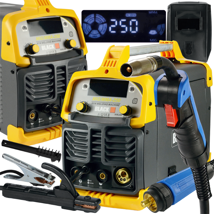 Poolautomaatne keevitusmasin 20-250A MMA/MIG/MAG