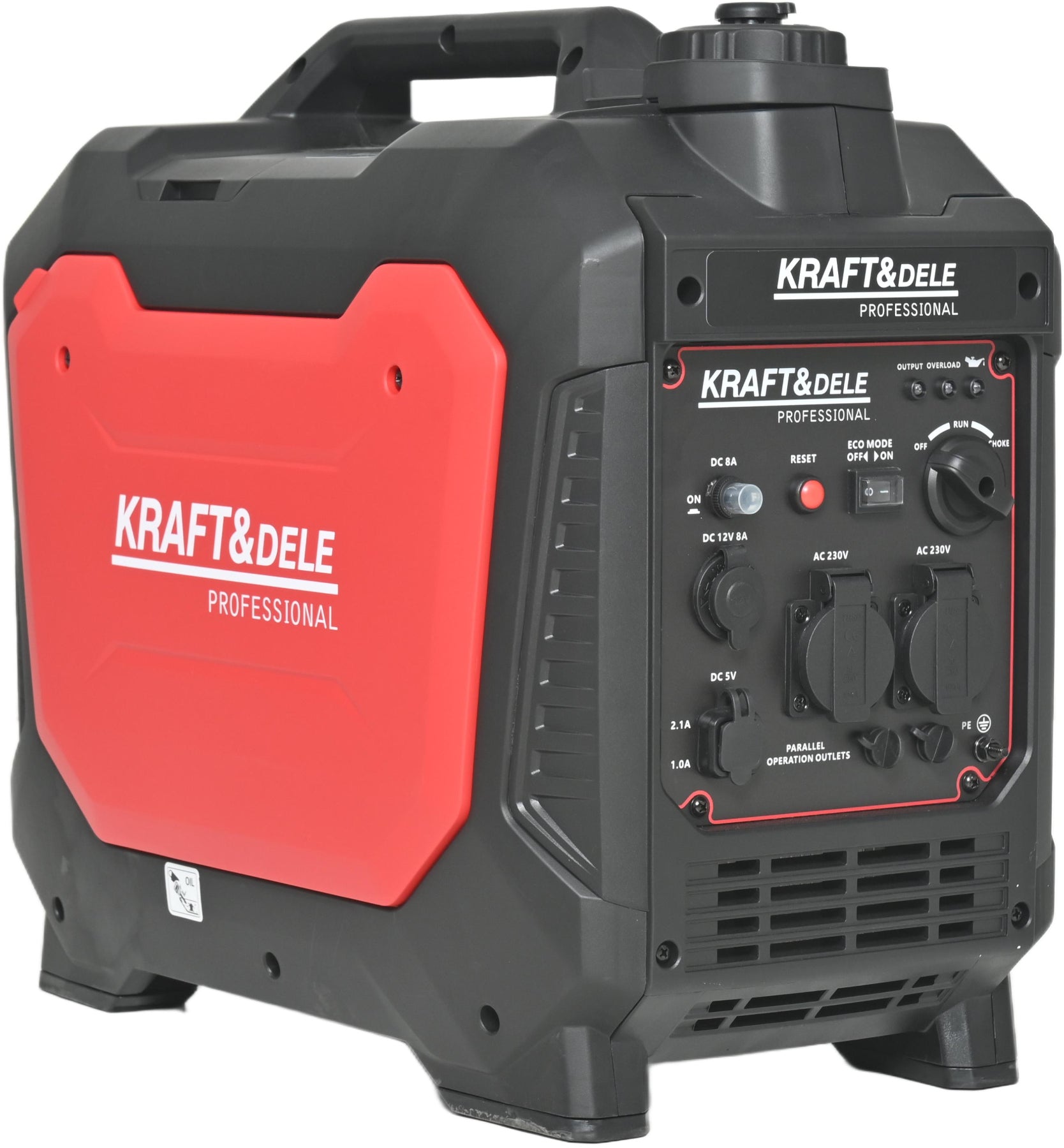 3.7kW 12/230v + USB Generator KD3163