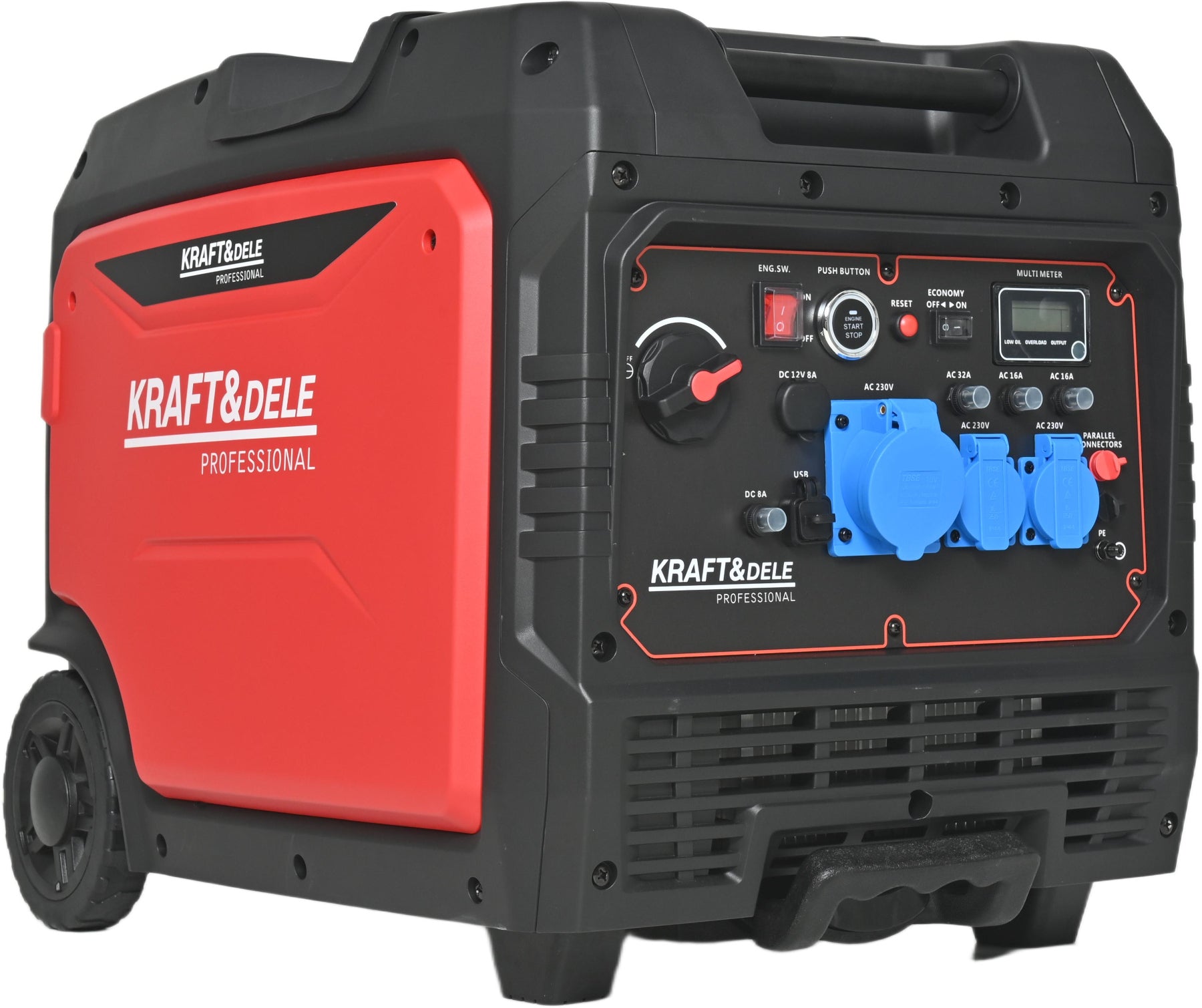 Generator 6.7kW 12/230V 32A + USB KD3164