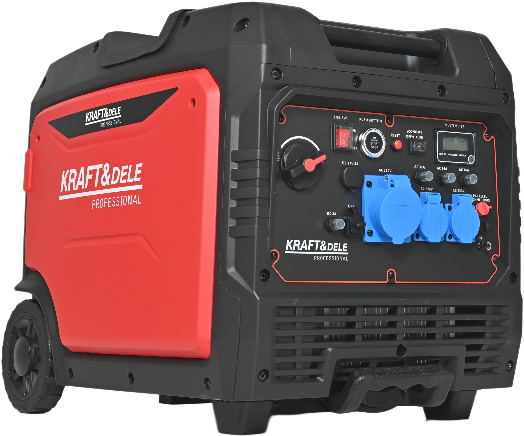 Generator 6.7kW 12/230V 32A + USB KD3164