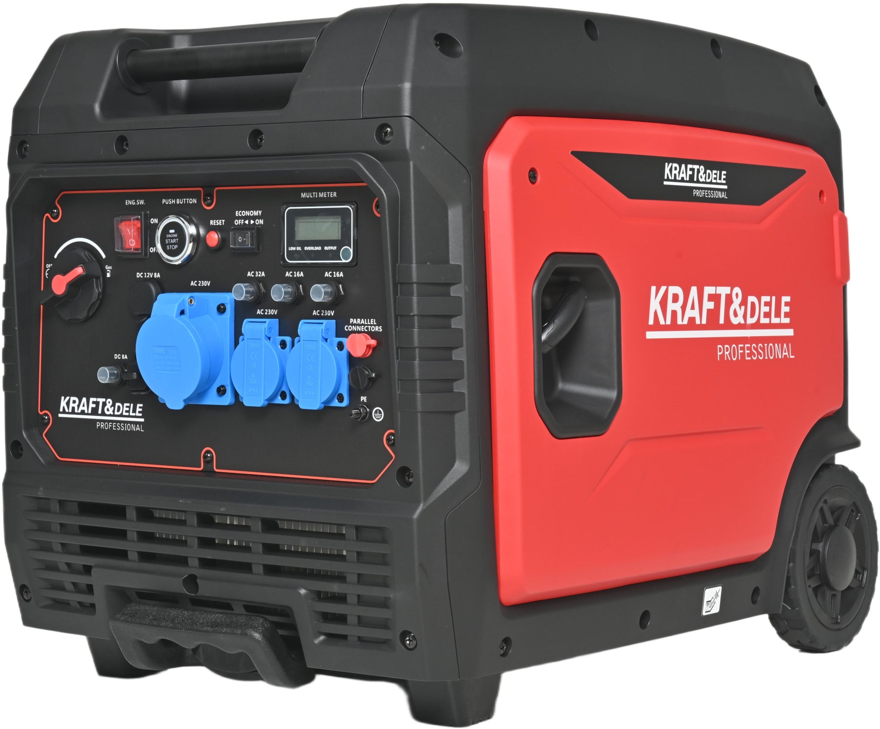 Generator 6.7kW 12/230V 32A + USB KD3164