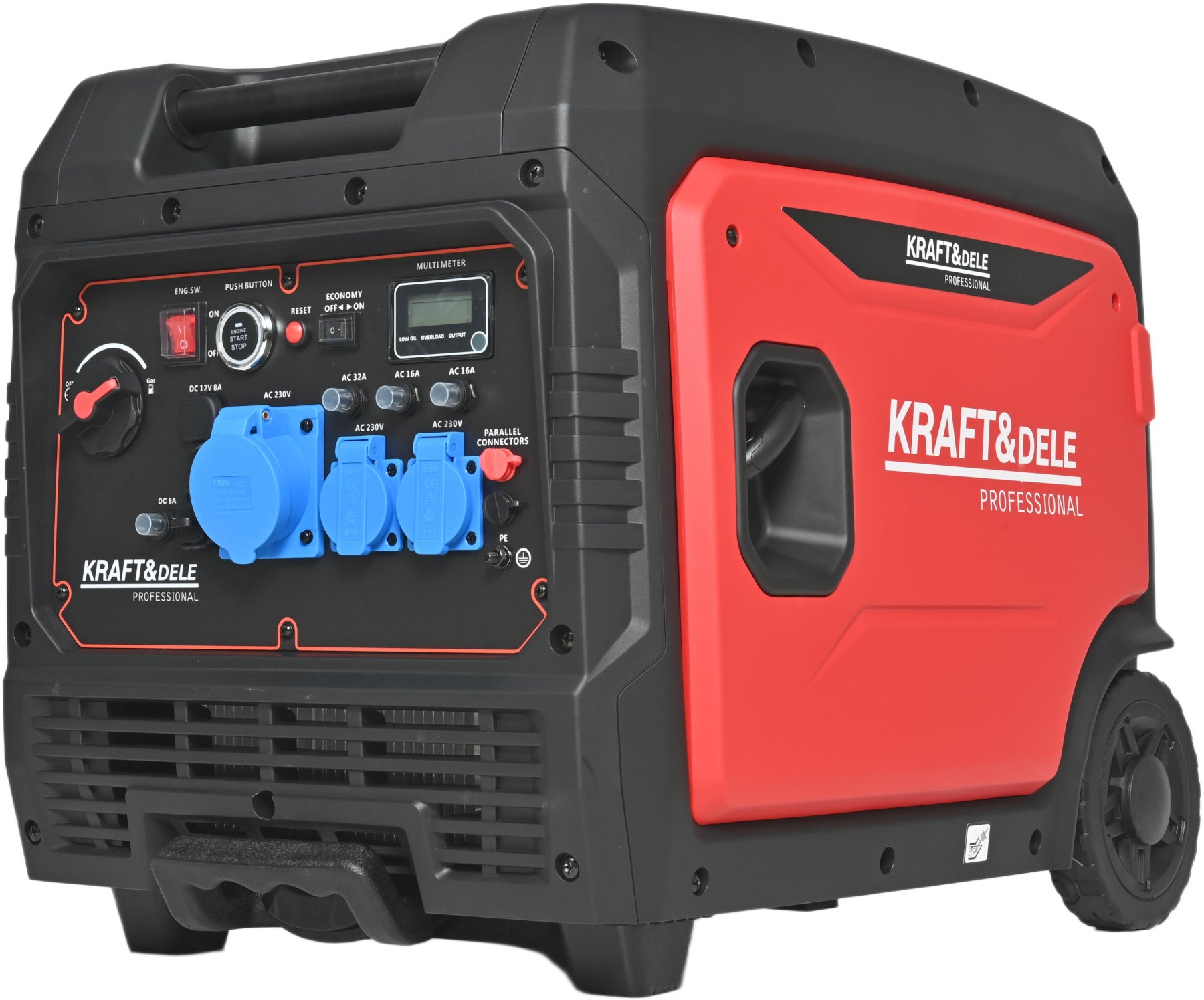 Generator 6.7kW 12/230V 32A + USB KD3164