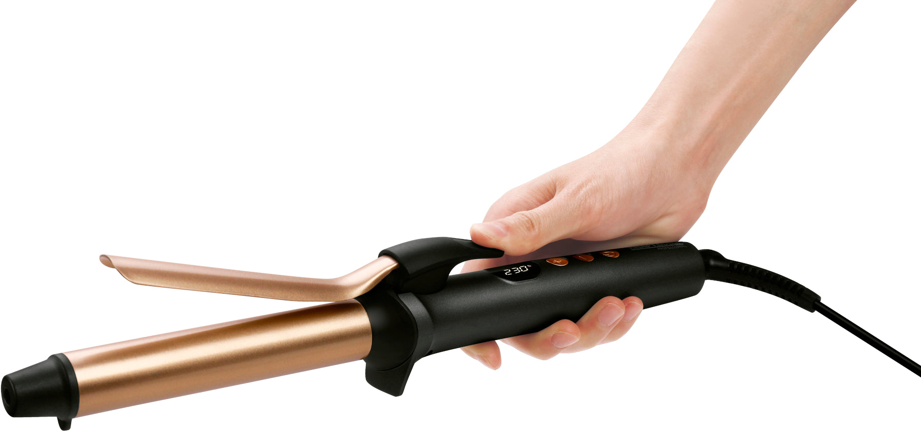 90W Hair Straightener and Curler KD4393