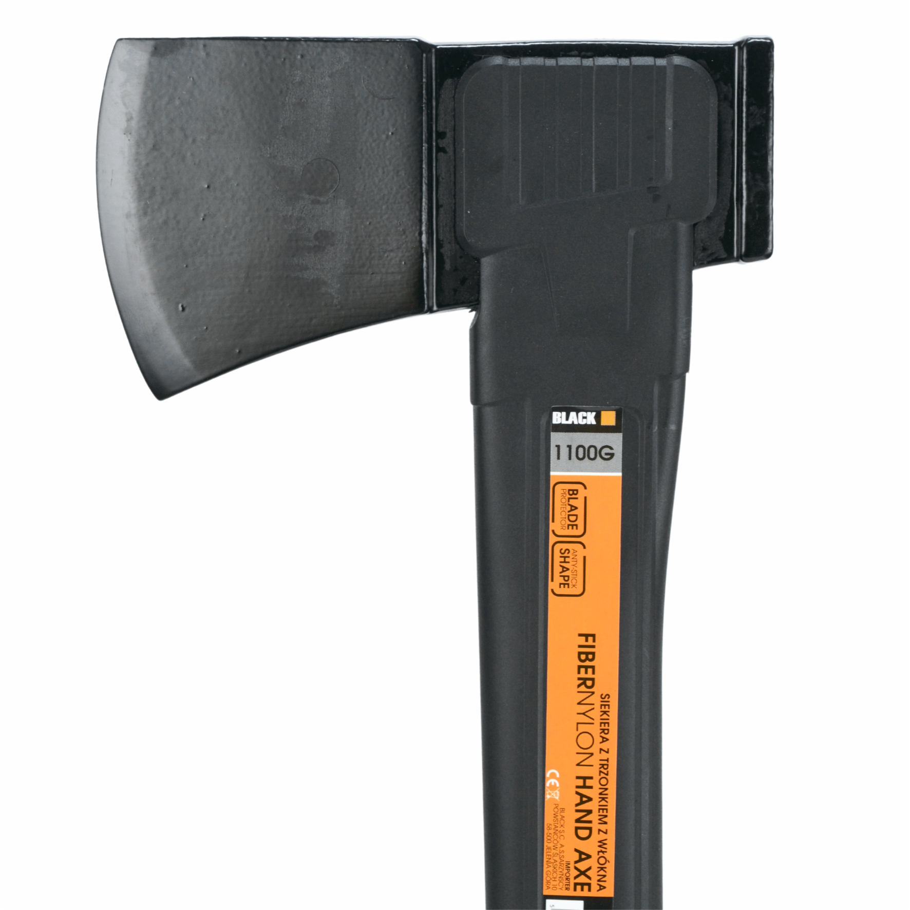 AXE 1100G HATCHET WITH FIBER NYLON HANDLE, UNIVERSAL, BLACK