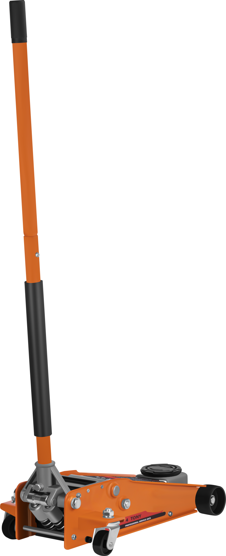 Low-profile car jack 4T KD1378
