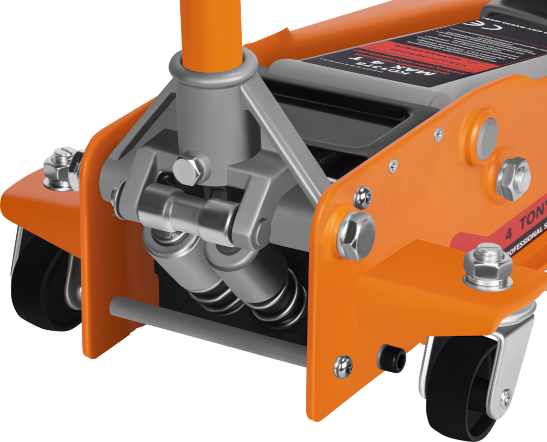 Low-profile car jack 4T KD1378