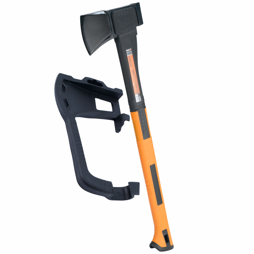 AXE HATCHET WITH LONG FIBER NYLON HANDLE 1600G BLACK