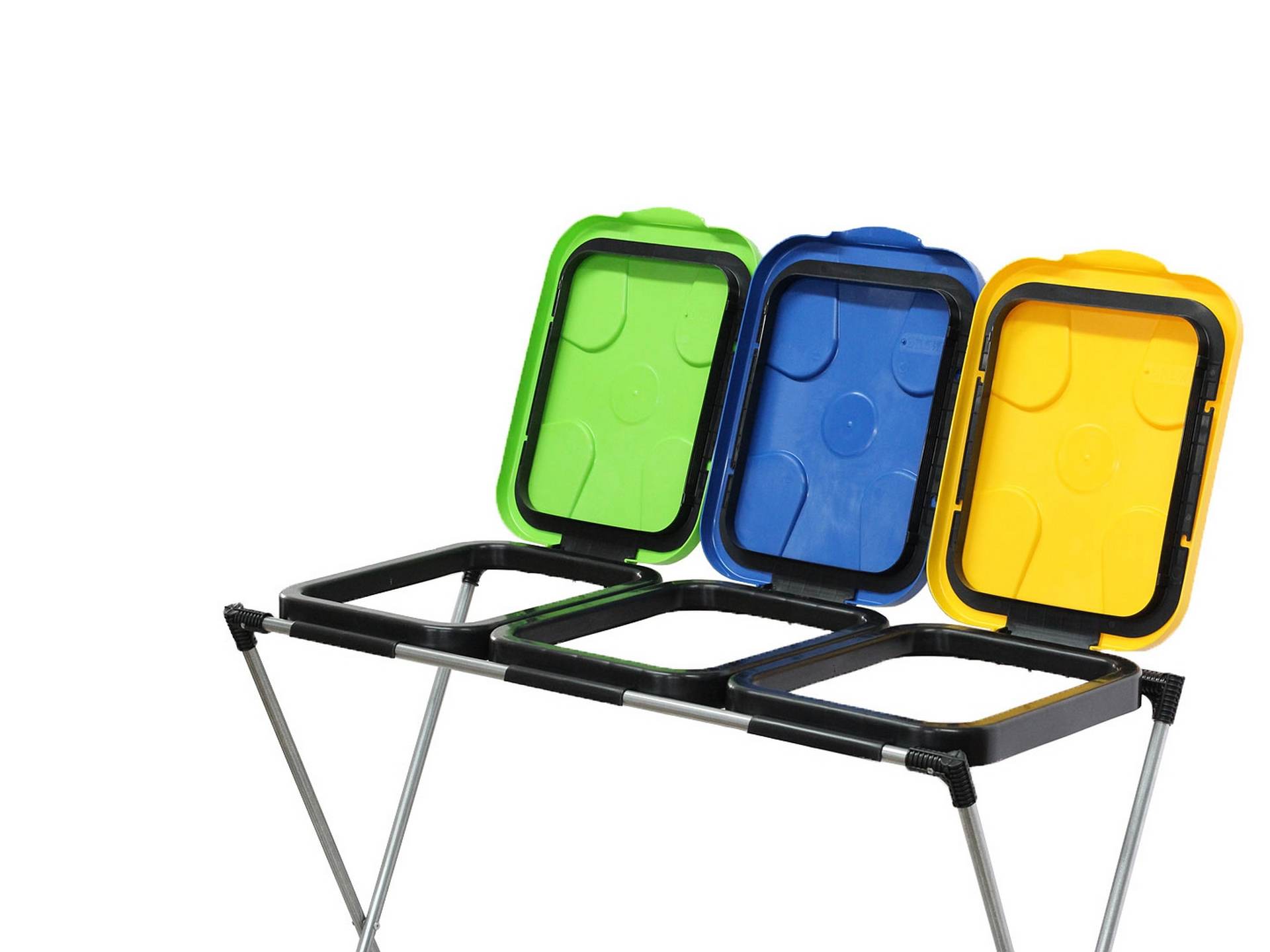 Rack for 3 segregated garbage bags