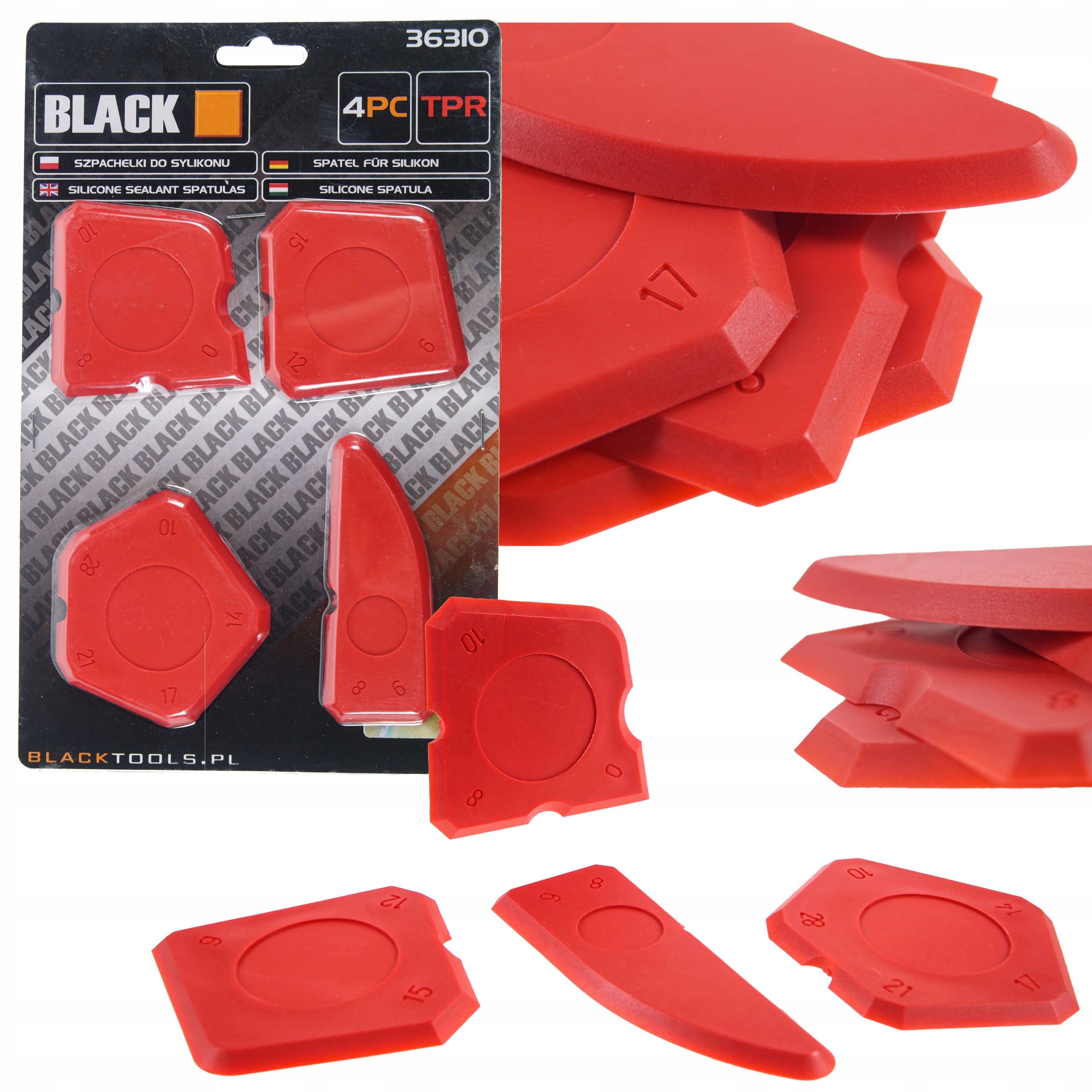 4-Piece Silicone Spatula Set