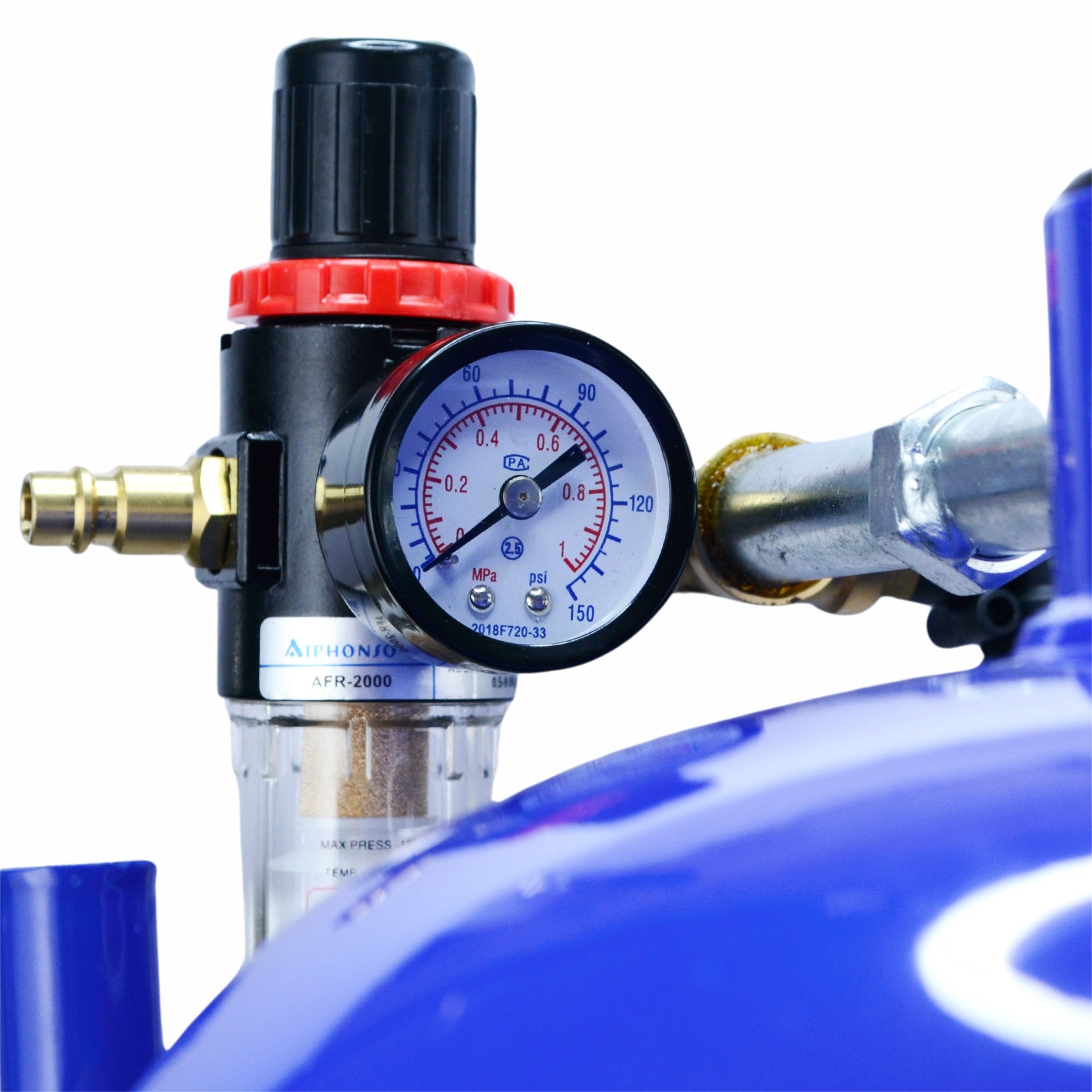 19L mobiilne liivapritsi komplekt süstla, püstoli, 4 düüsi, maski ja voolikuga ratastel