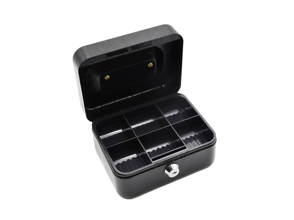 Metal case for money 150 x 120 x 80 mm with key