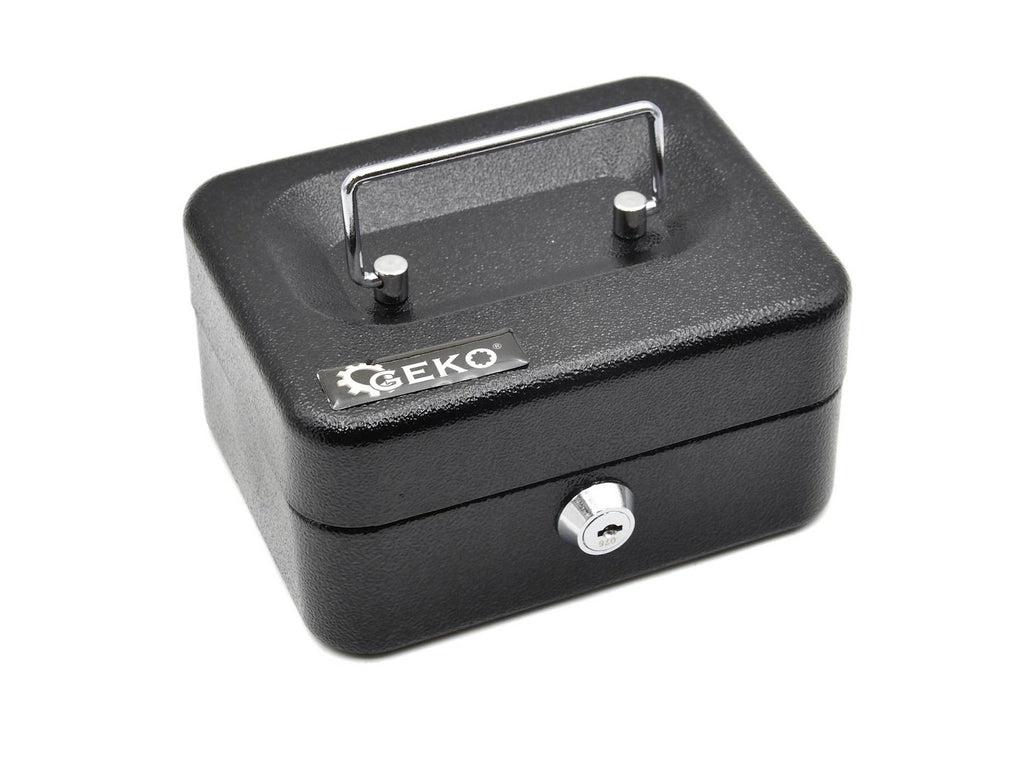 Metal case for money 150 x 120 x 80 mm with key