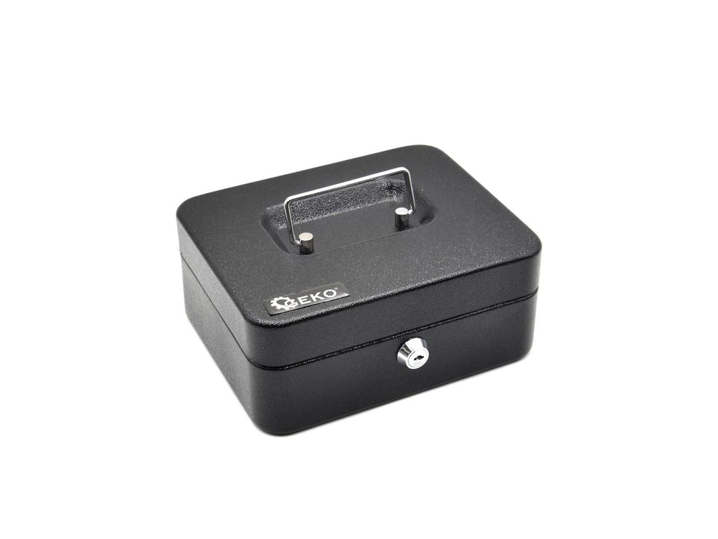 Metal case for money 200 x 160 x 90 mm with key