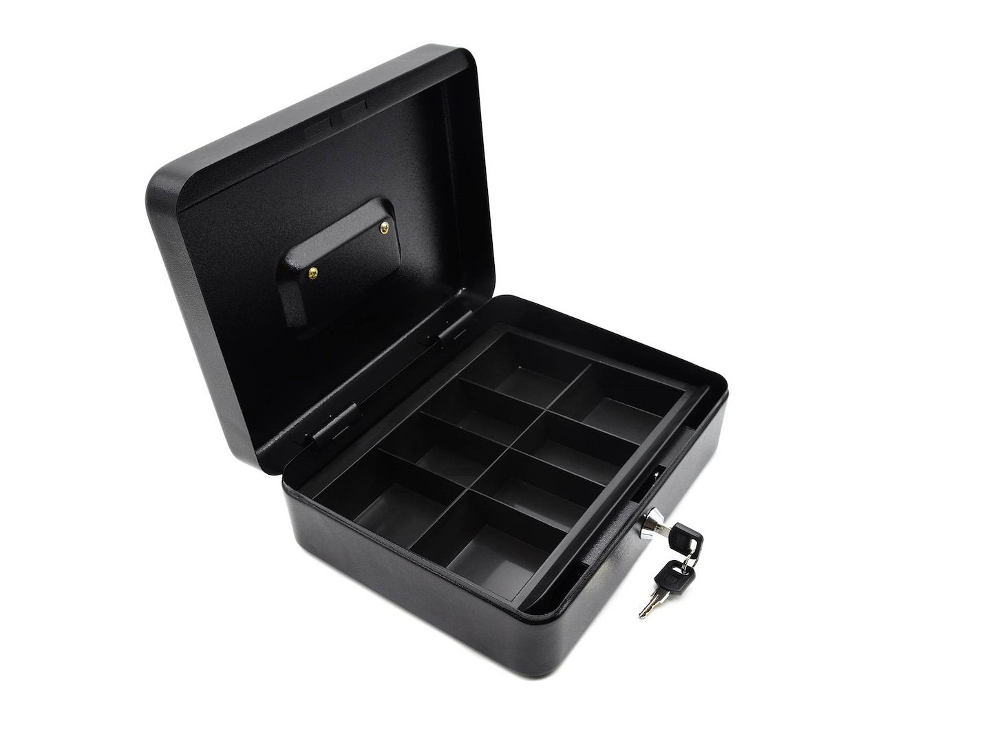 Metal case for money 250 x 200 x 90 mm with key