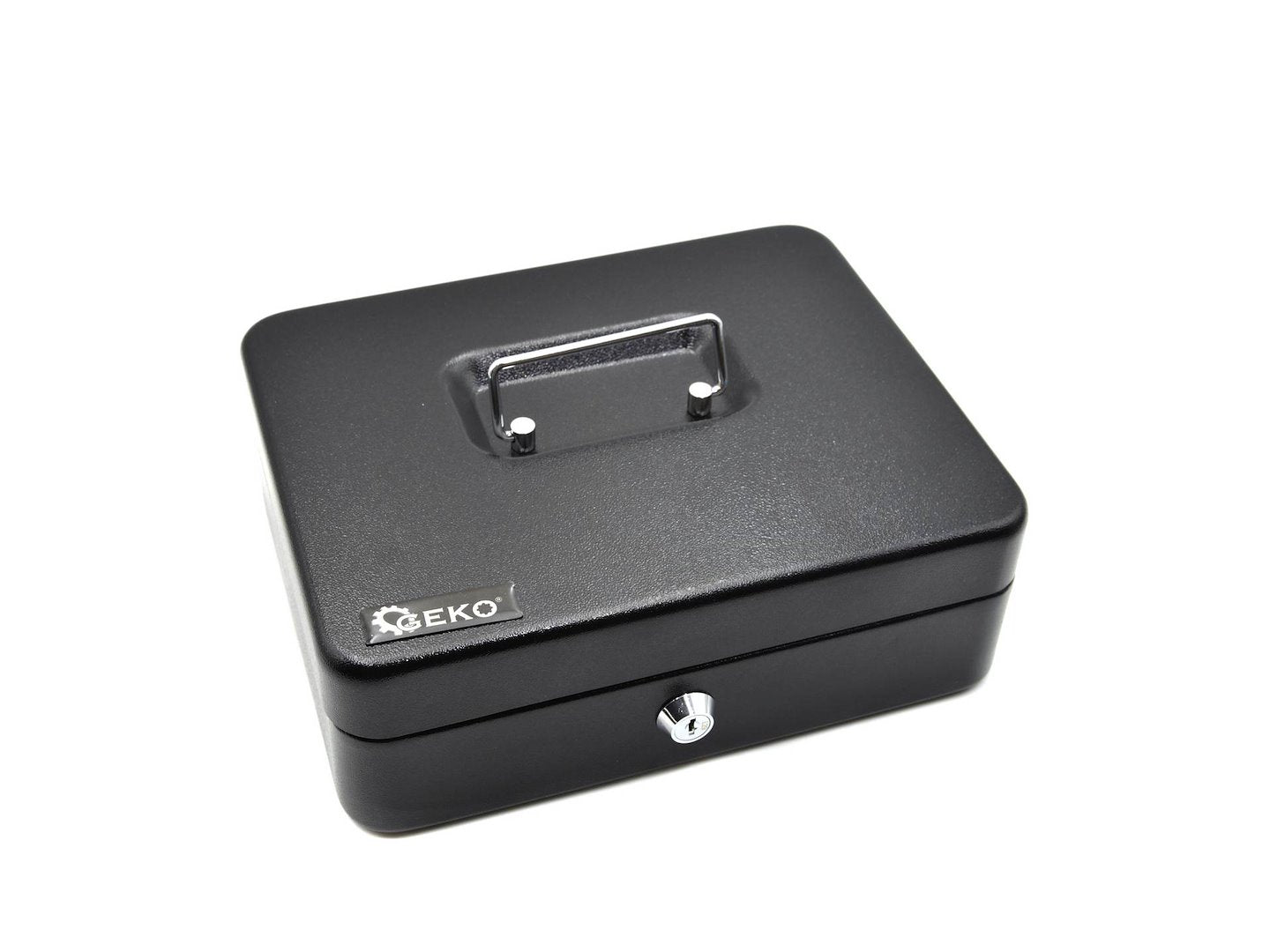 Metal case for money 250 x 200 x 90 mm with key
