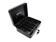 Metal case for money 250 x 200 x 90 mm with key