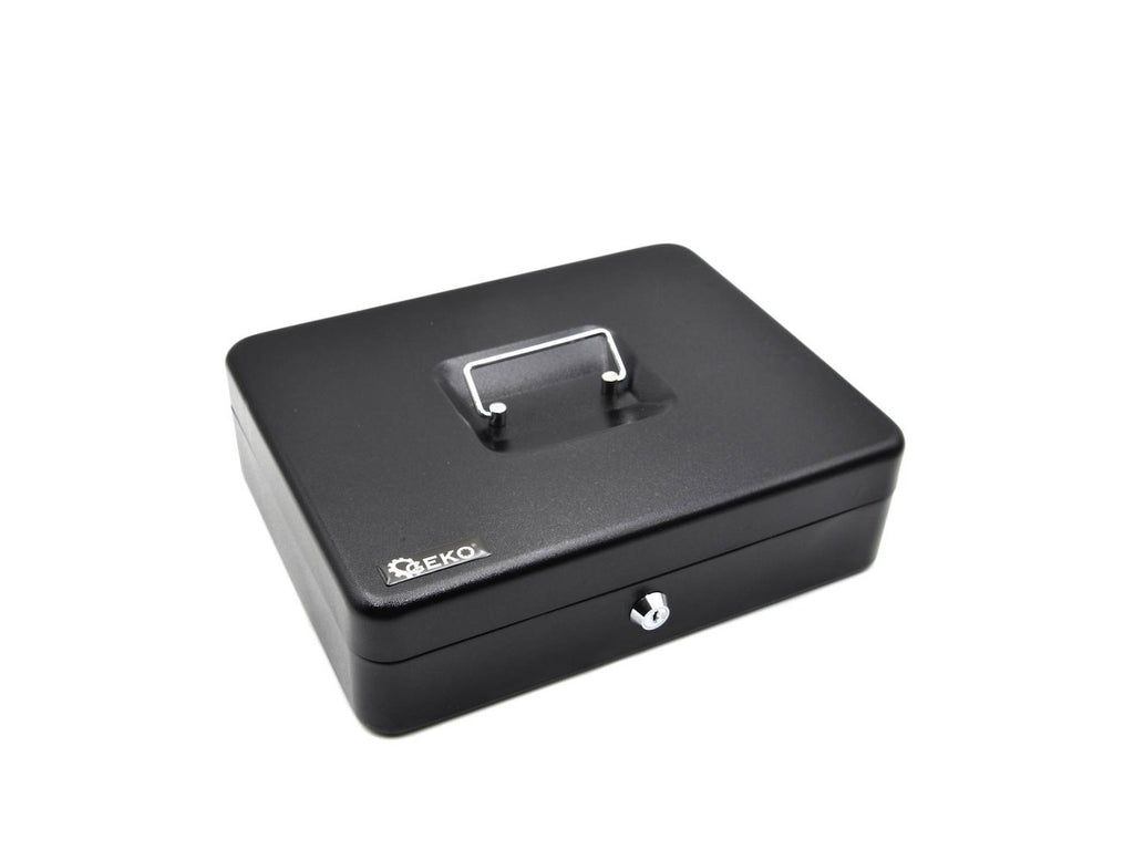 Metal case for money 300 x 240 x 90 mm with key