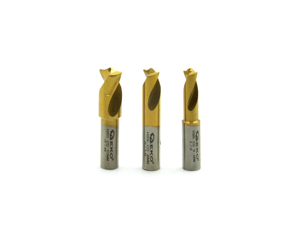 3 pcs Spot Welding Drill Bits 10 mm, 6.5 mm, 8 mm