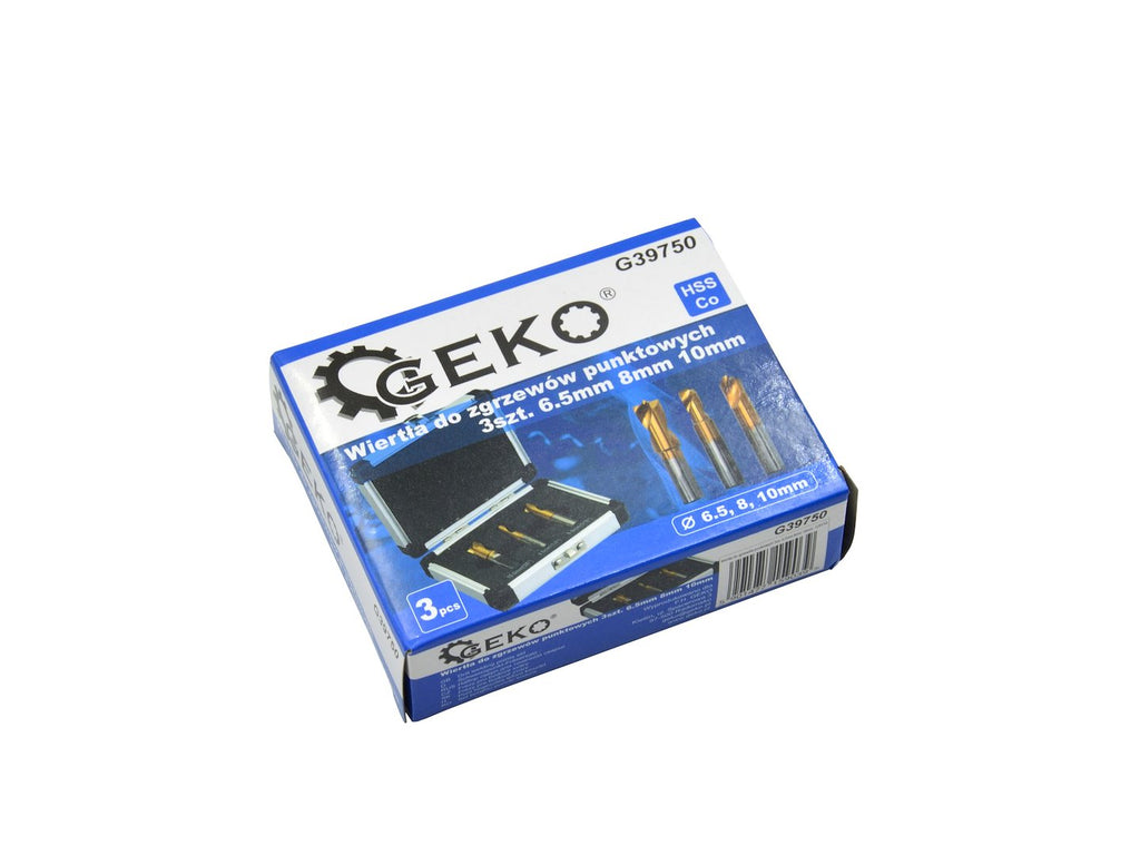 3 pcs Spot Welding Drill Bits 10 mm, 6.5 mm, 8 mm