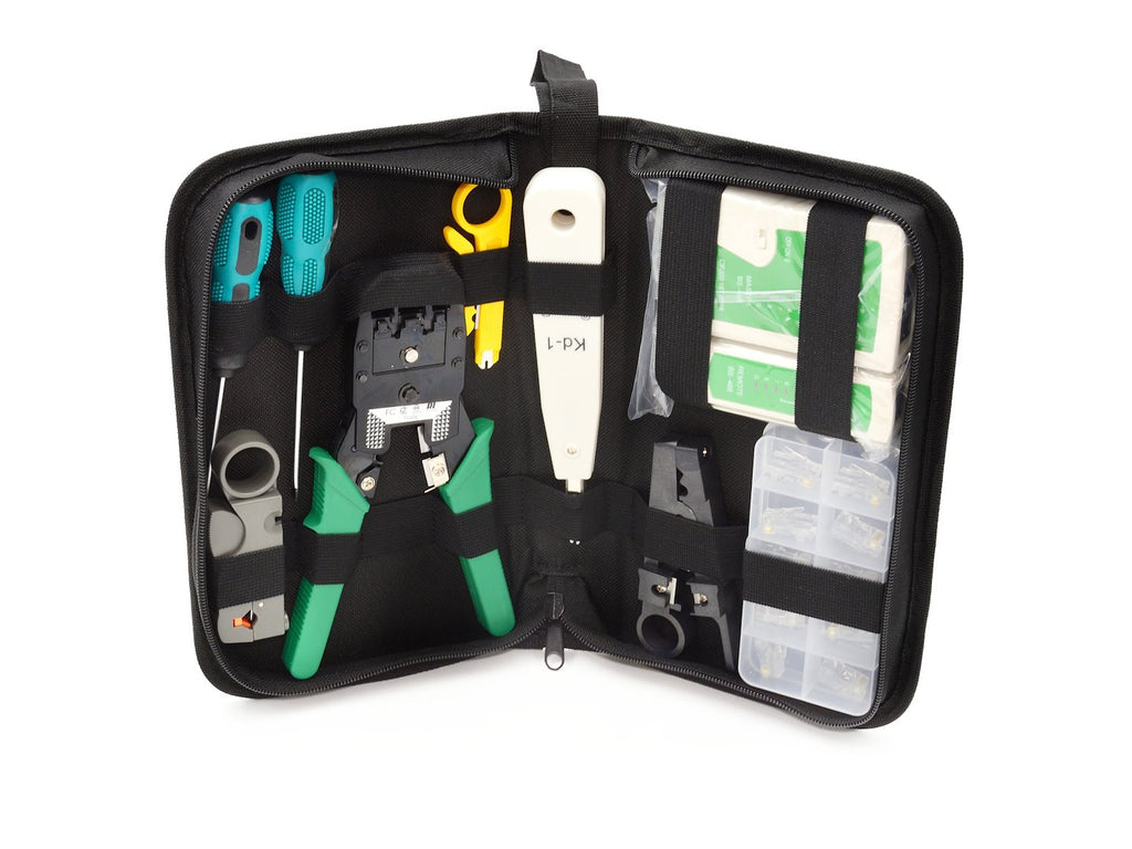 Network Cable Repair and Maintenance Tool Kit - RJ45 Set