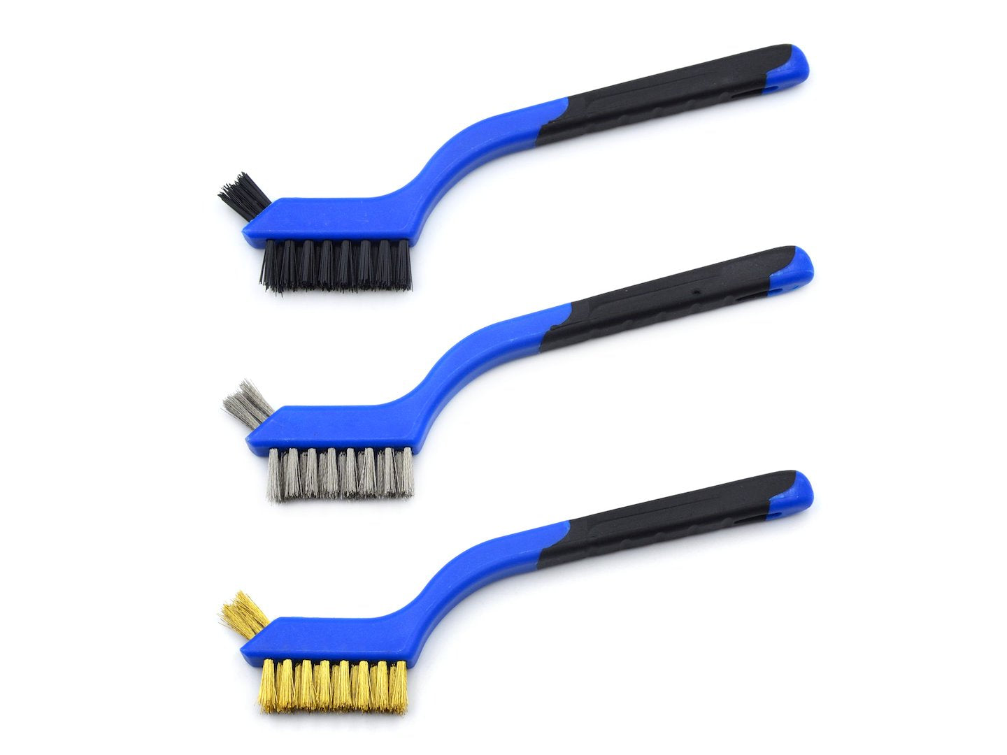 3 pcs Mini Wire Brush Set 180 mm GEKO