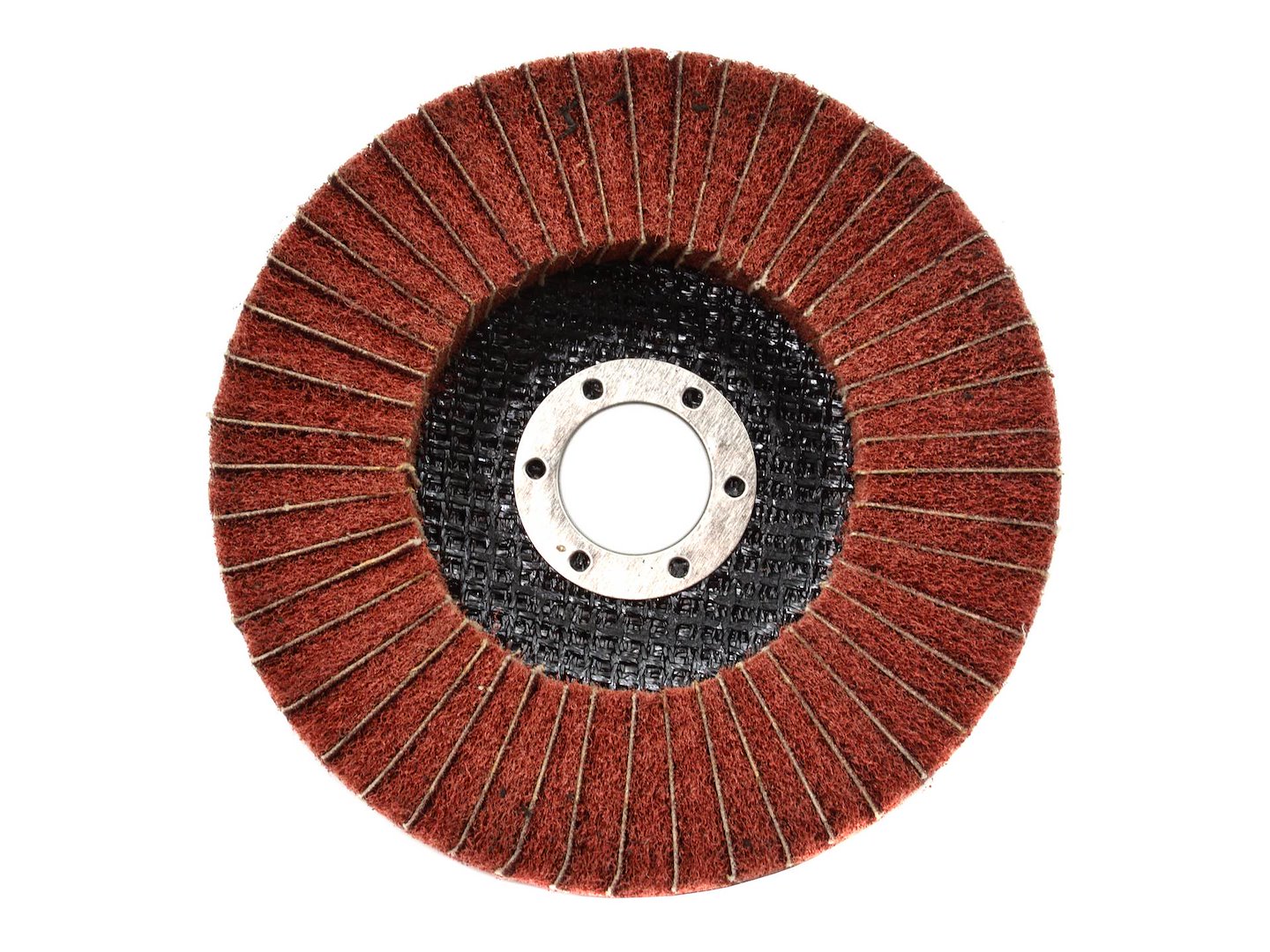 Non-Woven Nylon Flap Satin Polishing Disc 125 x 22.23 mm – Pack of 10
