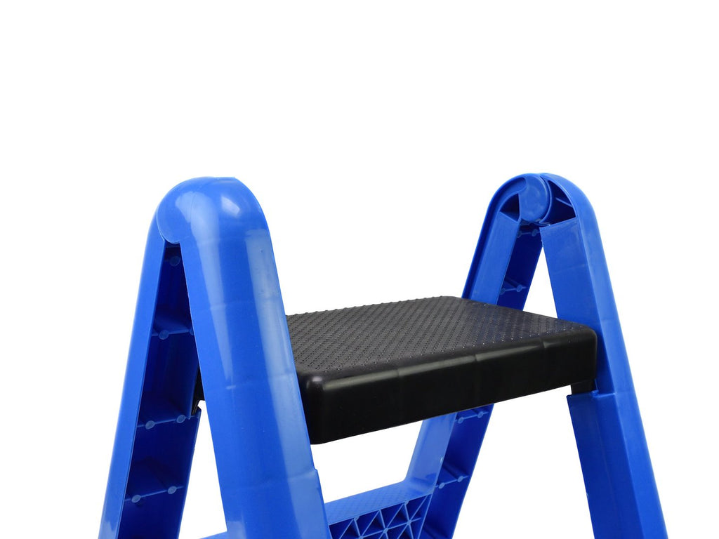 Household Two-step Small Folding Plastic Step Ladder 150kg 60cm