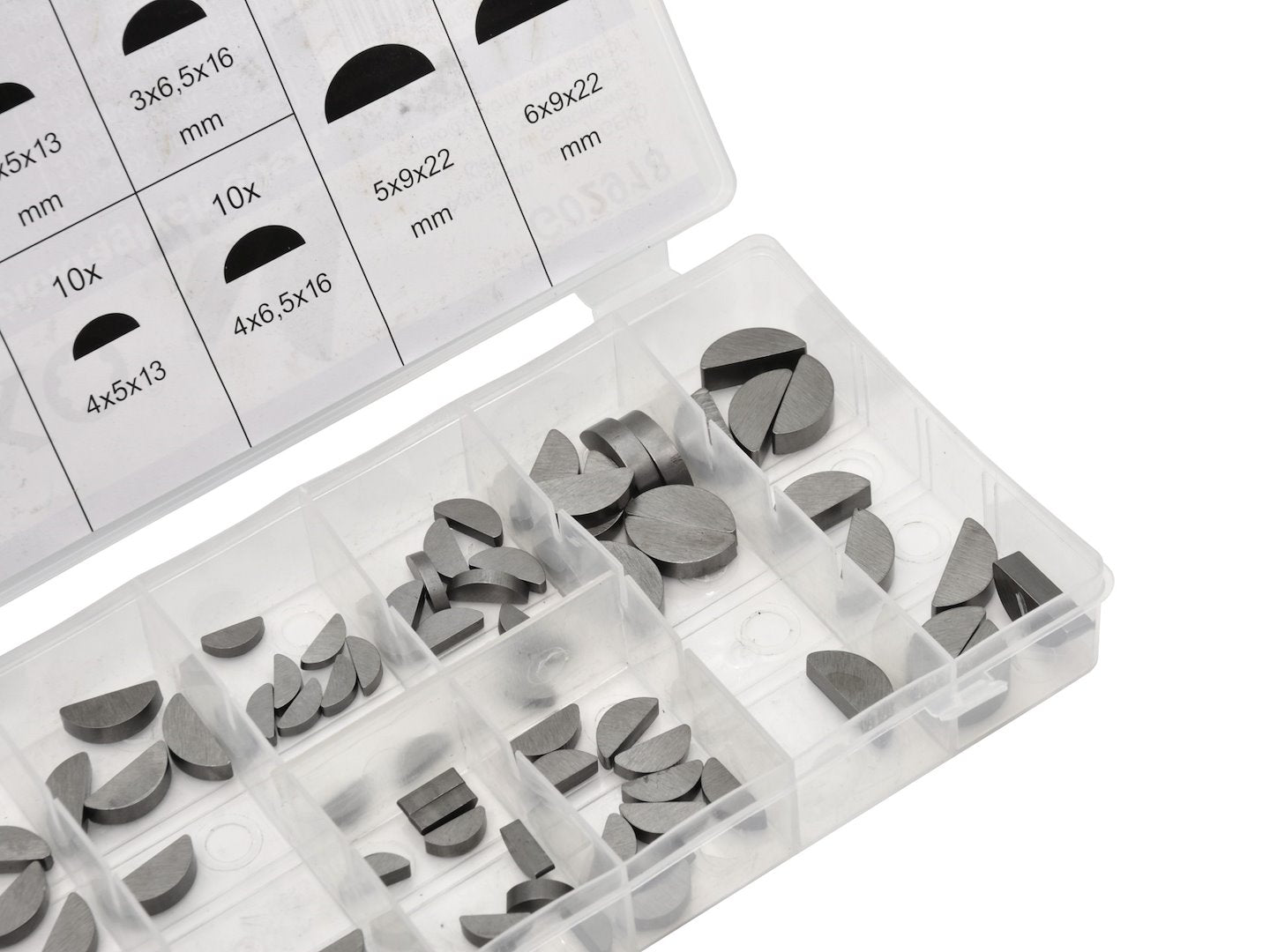 Set of middle-round clins 80pcs