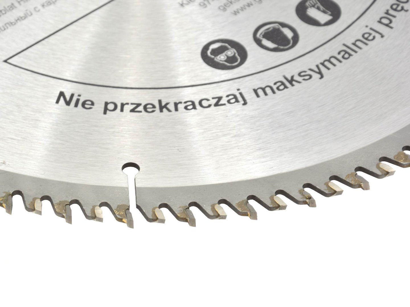 TCT Saw Blade 250x32x100T + Ring 25.4 mm