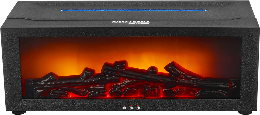 Air humidifier ionizer with LED fireplace effect KD4355