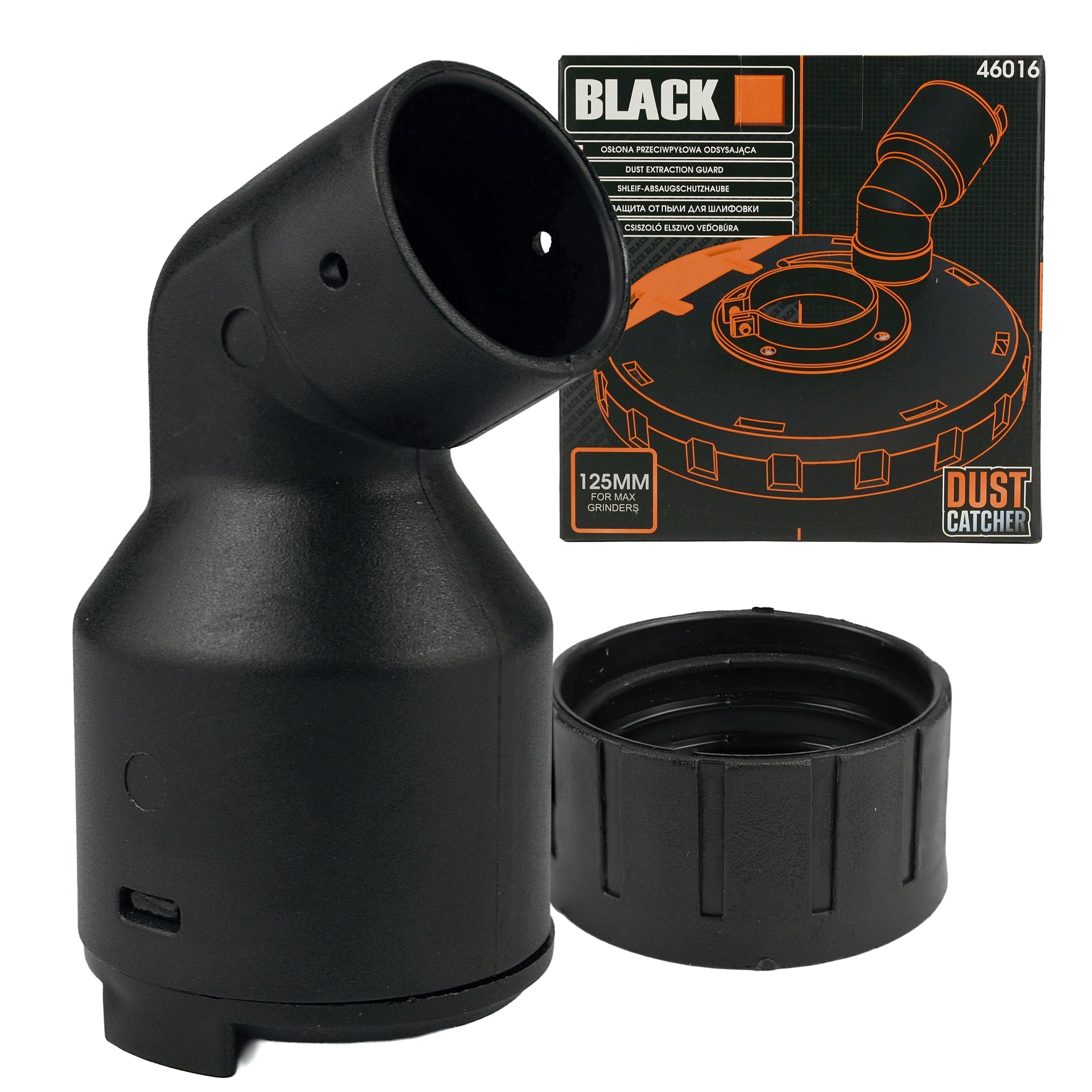 Tolmuimeja kate nurklihvijale 115-125mm Mraki Black